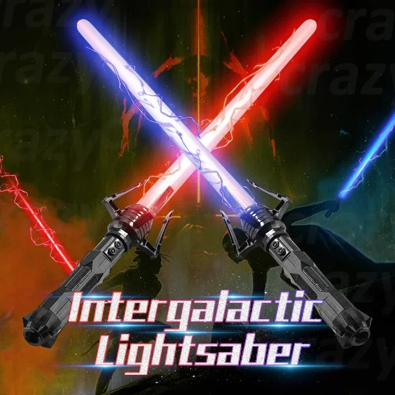 New Hot Laser Sword Toy Star Light Sword Luminous Fluorescent Rod Laser Rod Children's Sword Toy War Gift Outdoor Toys Scalable