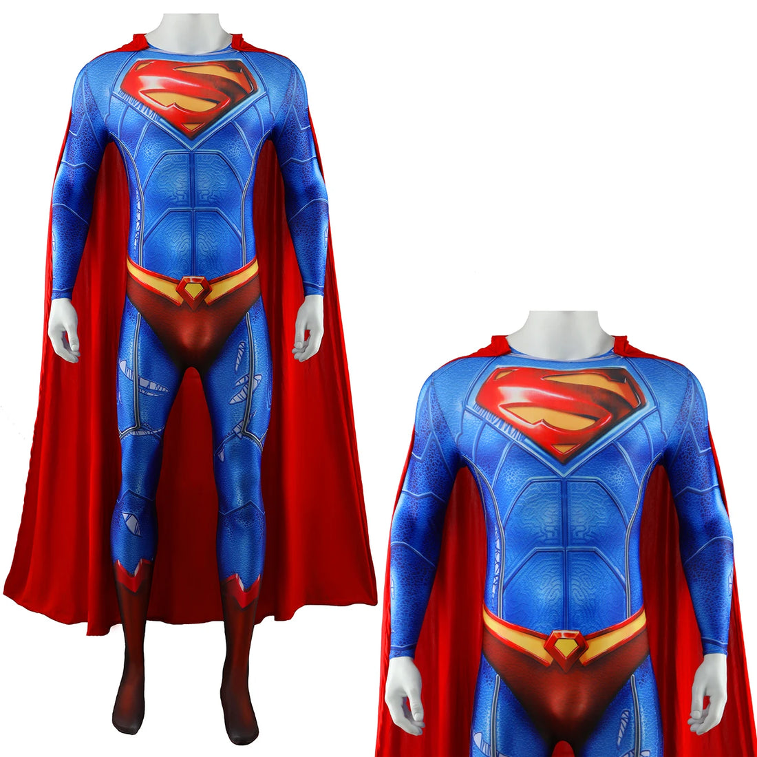 Suicide Squad SuperMan Cosplay Superhero 3D Printed Zentai Bodysuit Superman Clark Kent Spandex Outfit Cosplay Halloween Costume