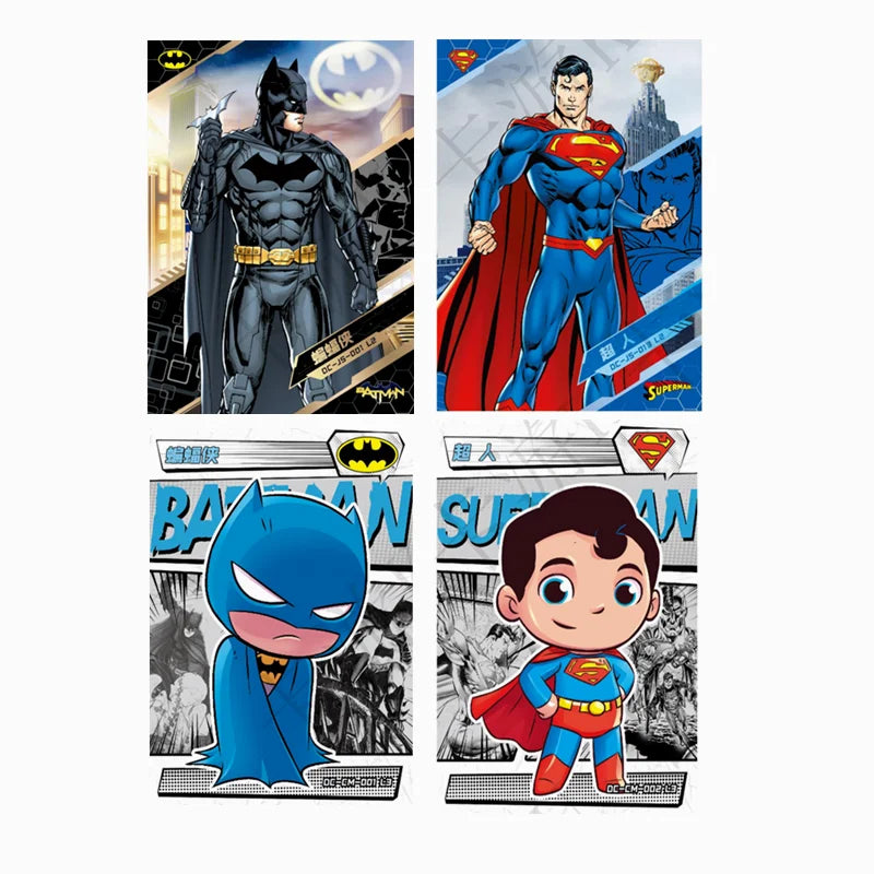 Marvel Cards DC Justice League Star Diamond Card Batman Superman Flash Wonder Woman Superhero Battle Collection Card Gift Toy