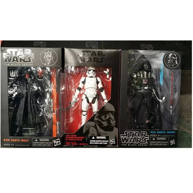 Star Wars Shock Action Figureswhite Trooper Stormtrooper 6 "Force Awakens Boba Darth Vader Action Figure Mobile Phone Children'S