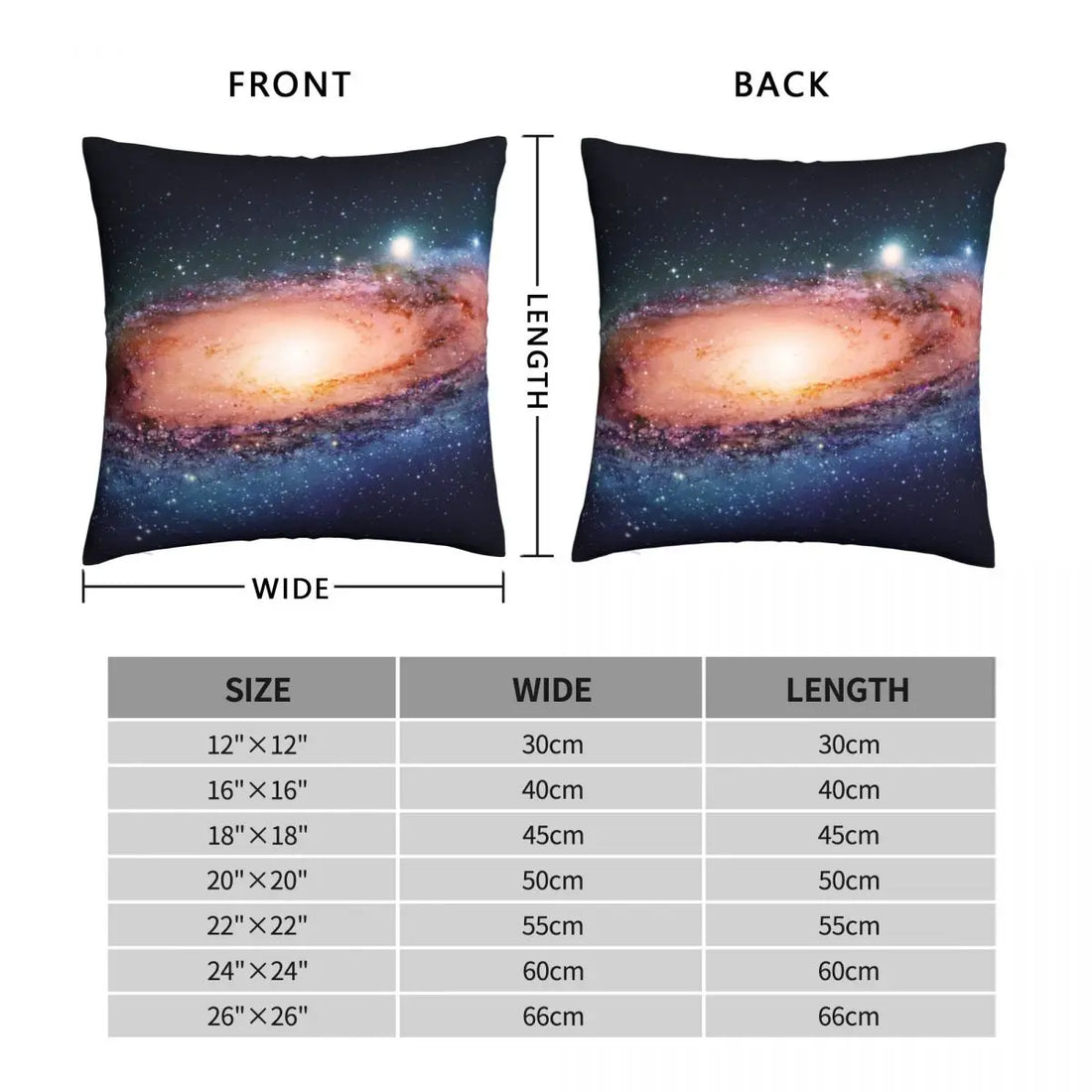 Nebula Sci Fi Space Planets Pillowcase Printed Cushion Cover Decoration Black Holes Throw Pillow Case Cover Bed Wholesale 45*45