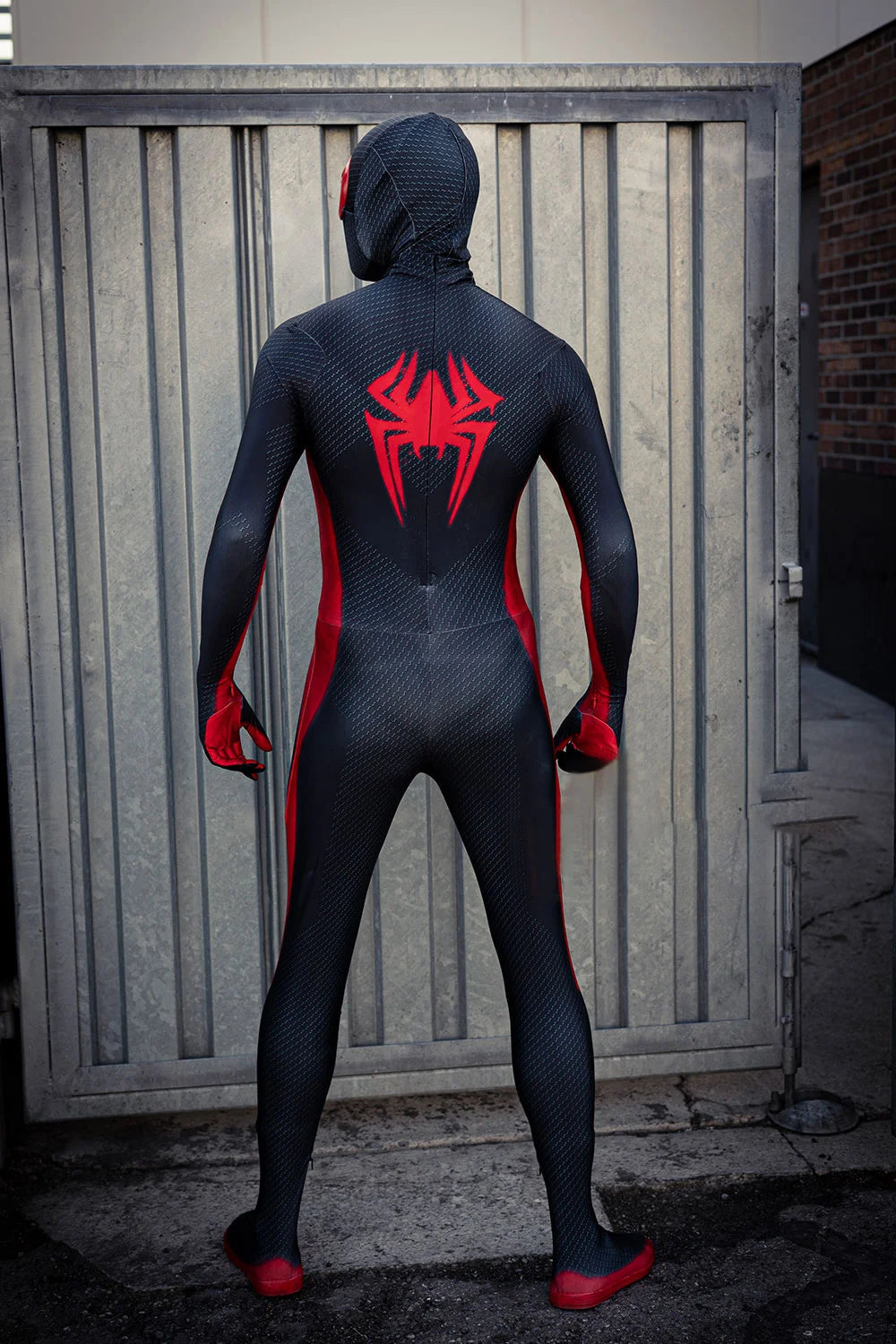 SpiderMan Across the Spider Verse Miles Morales Costume Cosplay 3D Printed Spandex Superhero Costume Halloween Bodysuits Adult