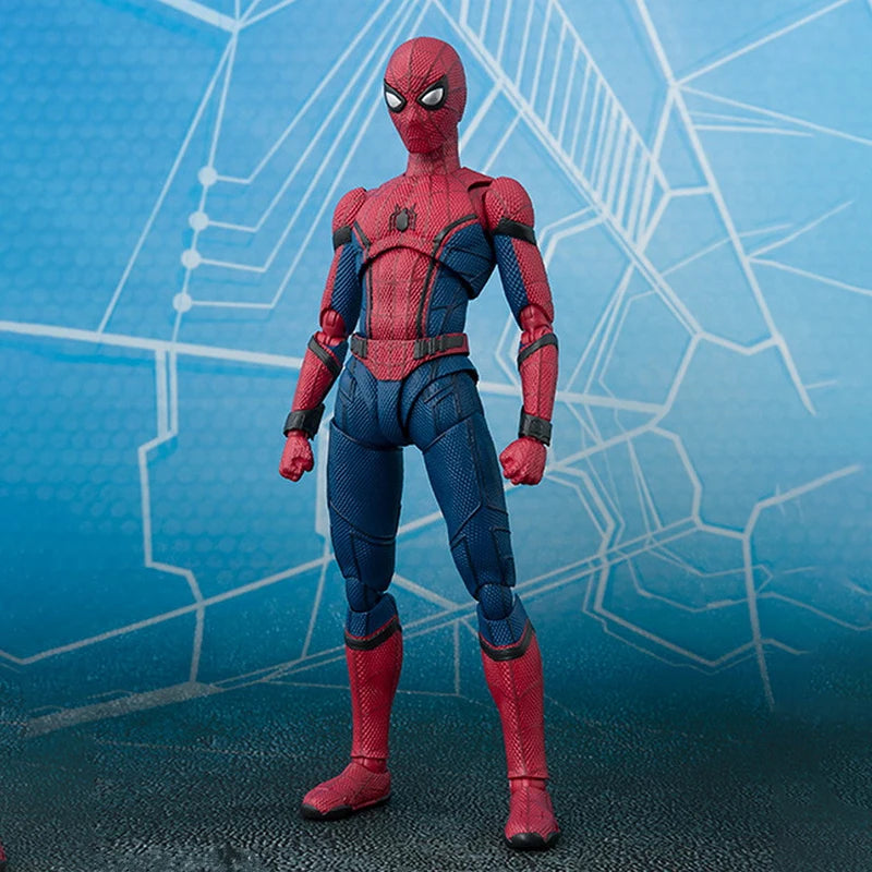 Anime Homecoming Peter Parker Figure Model Across the Spider-Verse Miles Morales Figures Collection Toys