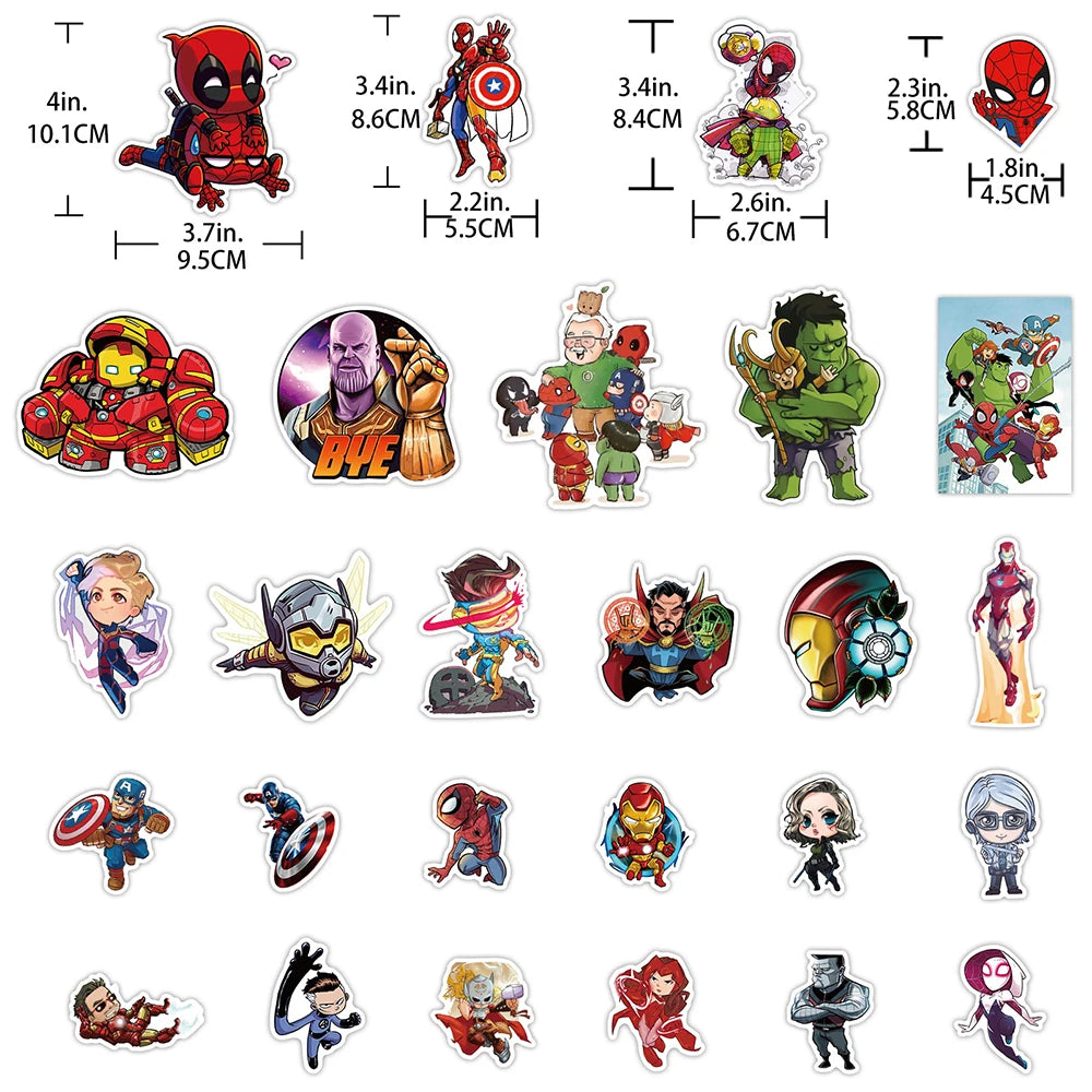 Comic book stickers Deadpool
Deadpool collector stickers
Deadpool cartoon stickers
Disney Deadpool stickers
Disney superhero stickers
Deadpool gift ideas