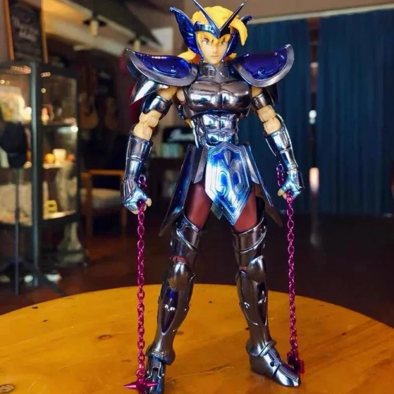 Knights Of The Zodiac Cs Model Saint Seiya Myth Cloth Ex Andromeda Shun'S Master Silver Cepheus Albiore Action Figure Child Gift