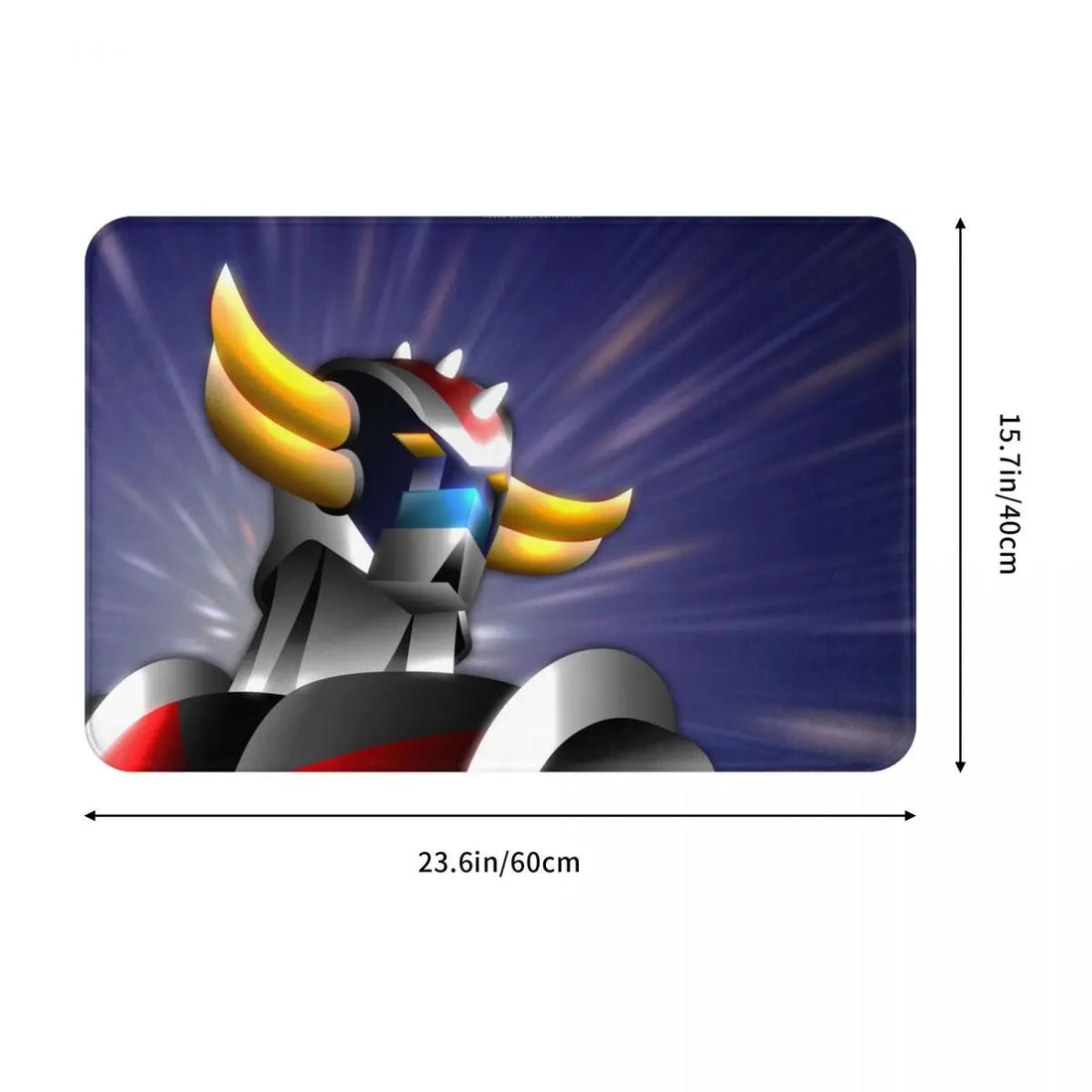 UFO Robot Goldrake Grendizer Sci Fi Anime Bedroom Mat Cool Doormat Kitchen Carpet Balcony Rug Home Decoration