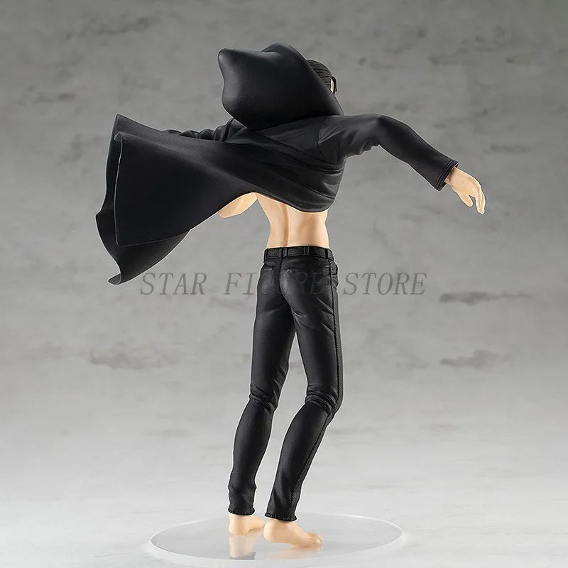 Anime Attack on Titan Eren Yeager Action Figure Statue Room Decorations Collectible Doll Figurine Model Toys for Child's Gifts