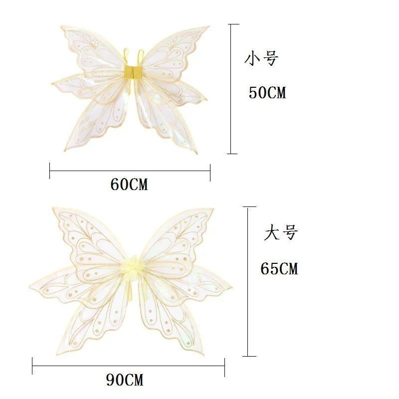 New product festival party performance props fairy wings cosplay butterfly elf wings