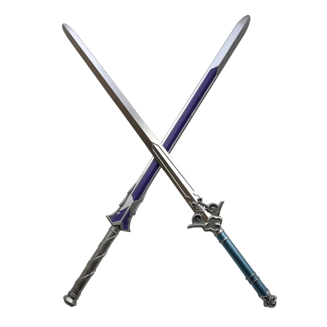 80cm MO DAO ZU SHI Sword Weapon Blue Sowrd Cosplay 1:1 Knife Swordsman Safe PU Anime avoid dust sword