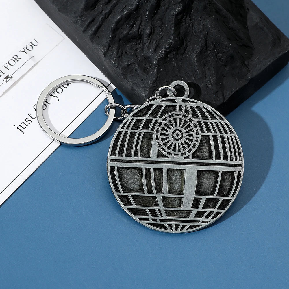 Star Wars Keychain Death Star Metal Key Chain Jewelry Backpack Accessories Gift