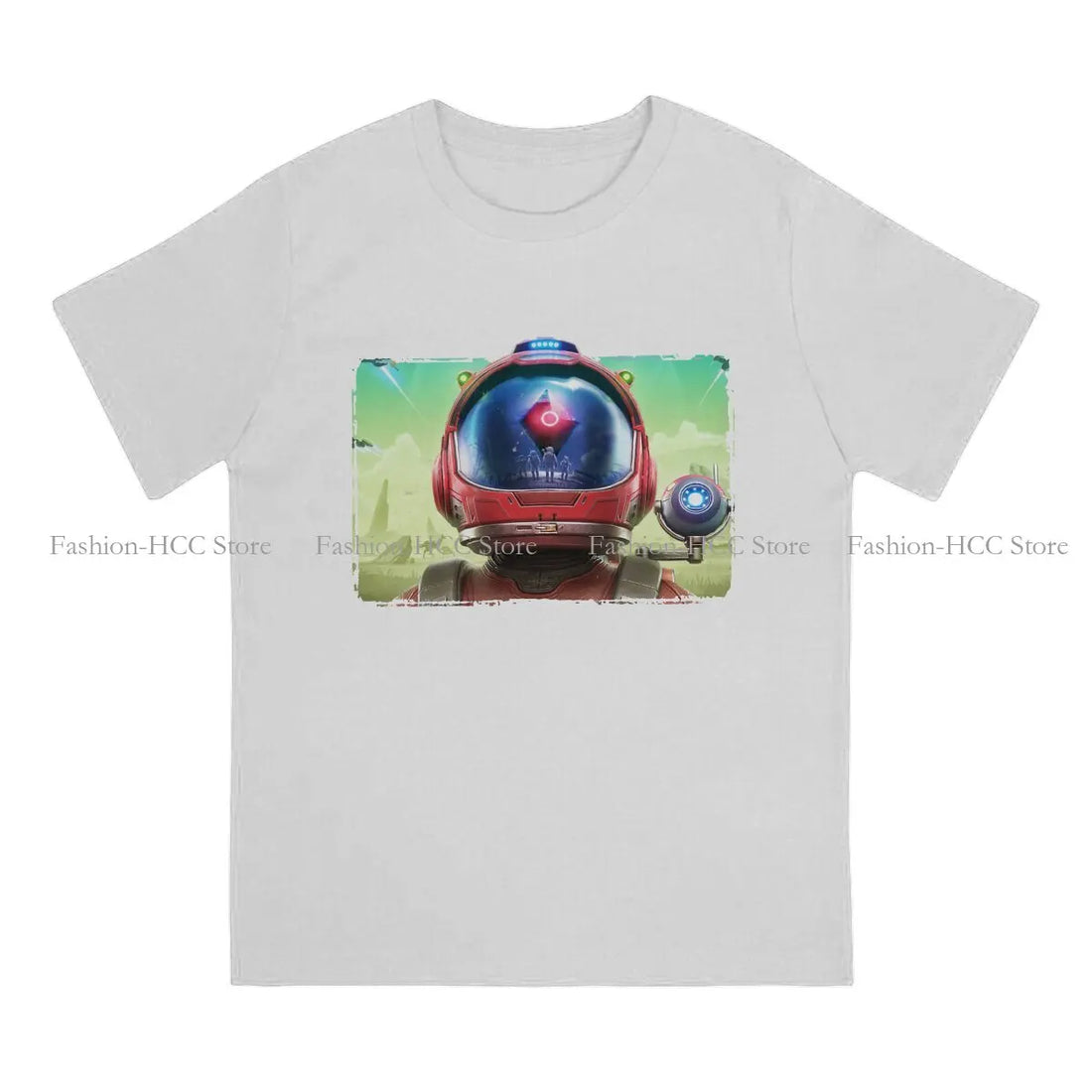 Head Unique TShirt No Man's Sky Steam Game Top Quality New Design Gift Clothes  T Shirt Stuff