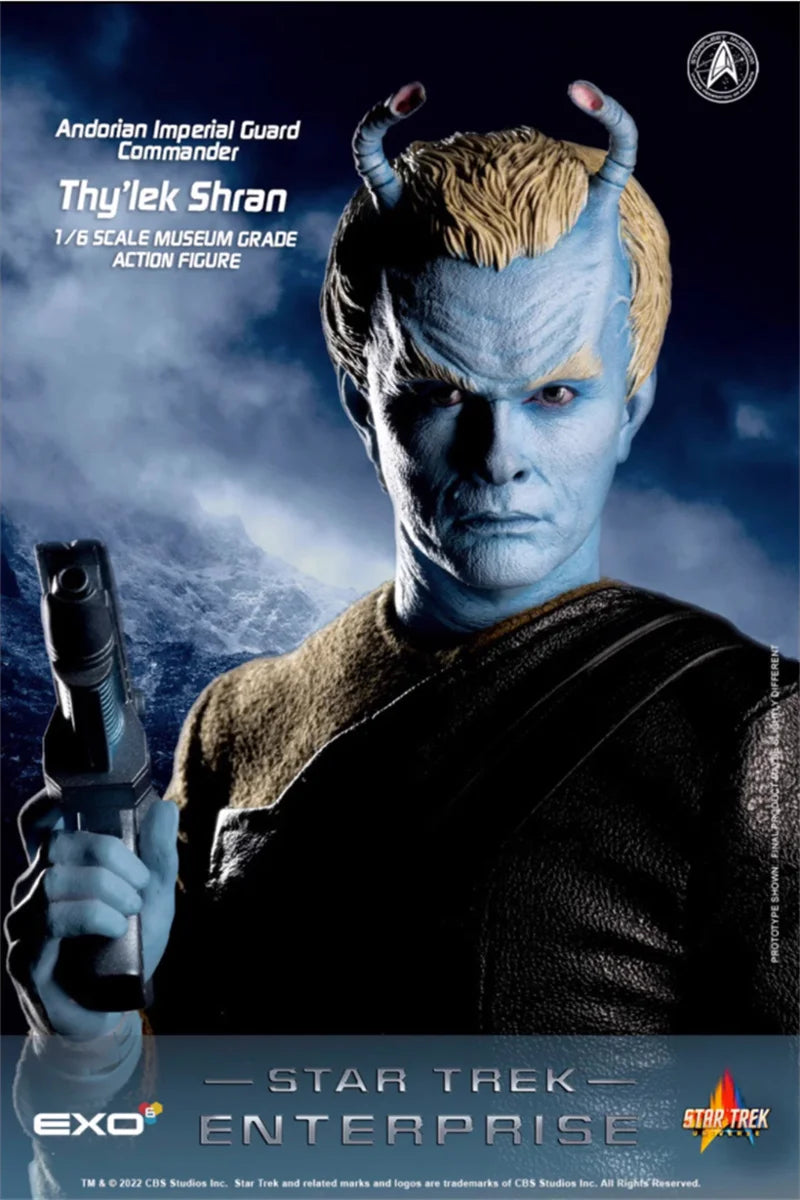 EXO-6 Star Trek 1/6 Scale Male Soldier Classic Sci-fi Movie Characters Shran Full Set Fit 12'' Action Figure Model Toys