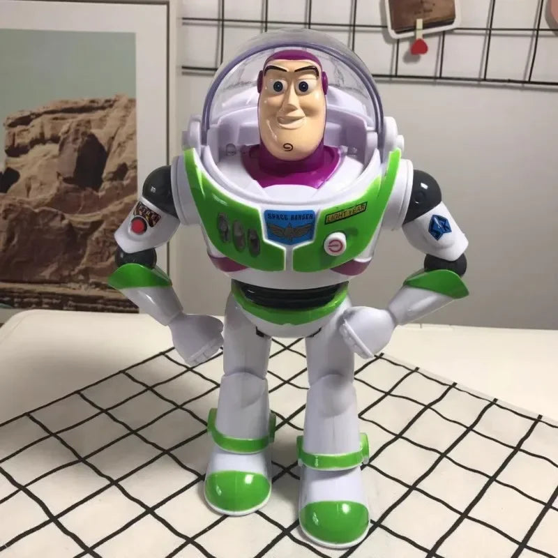 Disney Toy Story 4 Juguete Woody Buzz Lightyear Music/light With Wings Doll Action Figure Toy S03 Birthday Christmas Gift