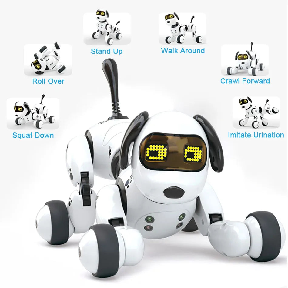 Programable Robot Dog 2.4G Wireless Remote Control Intelligent Talking Robot Dogs Toy Electronic Pet Animals Toys For Children