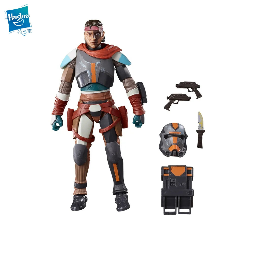 Hasbro Star Wars Hunter (Mercenary Gear) 6-Inch The Black Series Action Figure children Collectible Model Toy Gift F7008