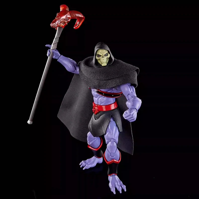 Original Masters Of The Universe Action Figure Skeletor Anime Figurine Classic Series Collection Movie Model Toys For Gifts