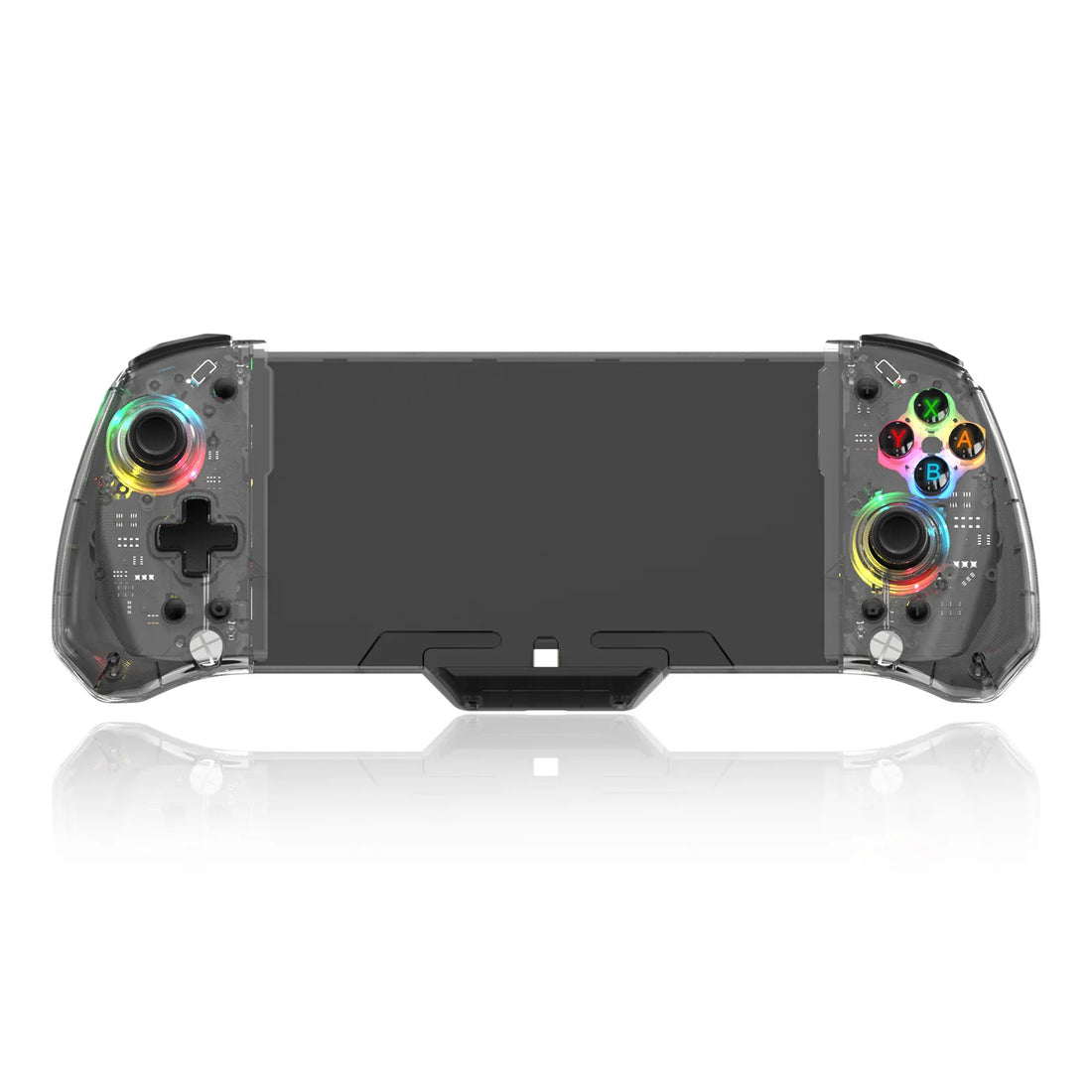 2022 NEW YS45 RGB Colorful Transparen For Switch game console in-line handle suitable Controller Joypad Gamepad Joystick