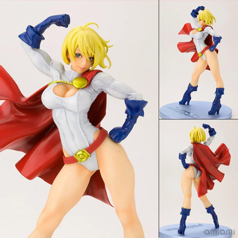 In Stock Original Genuine Kotobukiya Power Girl DC Comics Bishoujo BISHOUJO STATUE Movie Characters Portrait Model Toy