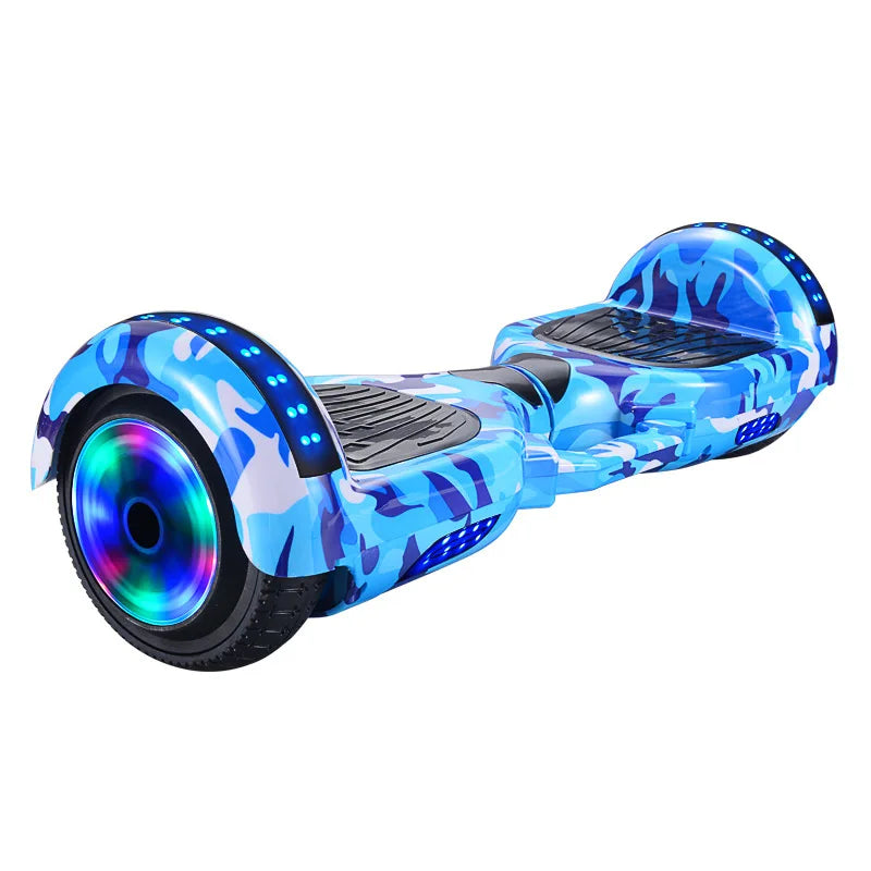 6.5inch hoverboard con altavoz bluetooth self-balancing electric hoverboards kids with led lights 36v 4000m hoverboard for kids