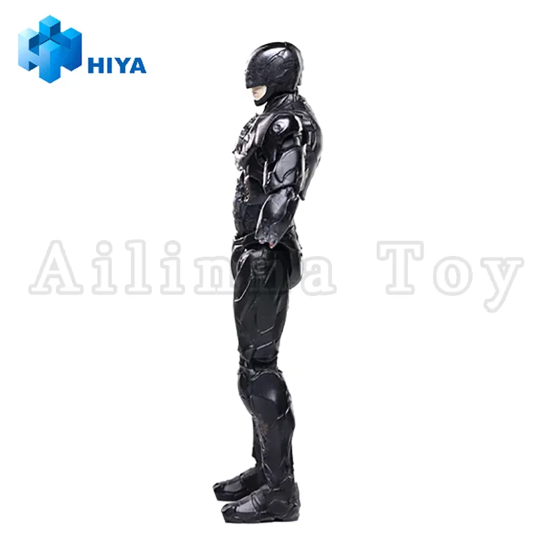 HIYA 1/18 4inch Action Figure Exquisite Mini Series ROBOCOP 2014 Battle Damage ROBOCOP Anime For Gift Free Shipping