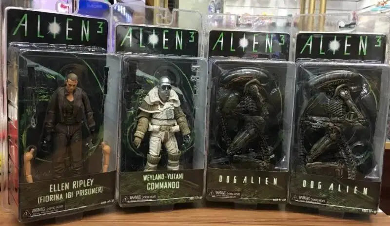 Anime Dog Alien 3 Ripley Fiorina 161 Prisoner Action Figure Alien vs Predator Weyland Yutani Commando Collectible Model Toy Gift