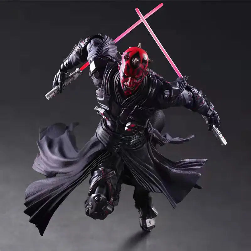 Star Wars Figure Black Knight Darth Vader Stormtrooper Maul Movable Figure Model Toys Collection Christmas Marvel Play Collect