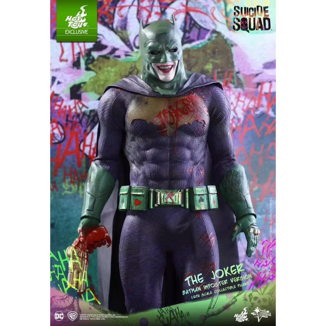 In Stock Original Genuine HOTOYS HT 1/6 MMS384 JOKER Suicide Squad Movable Sculpture Collectible Figure Model Toy