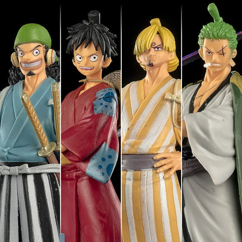 4 Emperors ONE PIECE Figure Anime Figure Blind Box Mystery Box Shanks Teach Luffy Buggy Zoro Lucky Box The Best Surprise Box