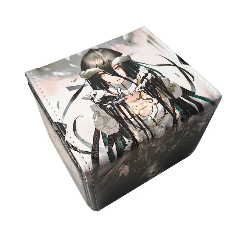 Anime card storage box
PU leather card deck box
100+ card deck storage
Trading card game deck box
Portable card deck case