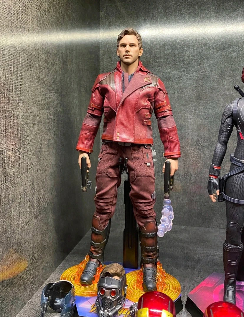 In Stock 100% Original Hottoys Ht Mms539 Star Lord Peter Quill Avengers Infinity War Movie Character Model Art Collection Toy