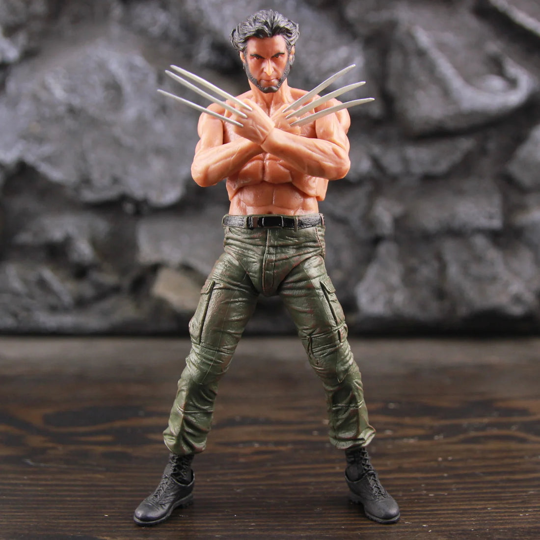 Marvel Wolverine Logan James Howlett 7" Action Figure Movie X-Men Origins Hugh Jackman Film Samurai Mutant Toys Doll Model