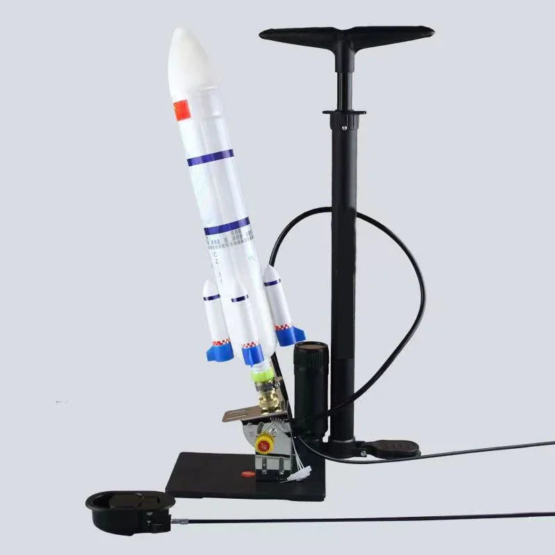 Water jet rocket launcher toy sports toy launcher rocket pop up outdoor sports educational science toy gift Can fly 100 meters