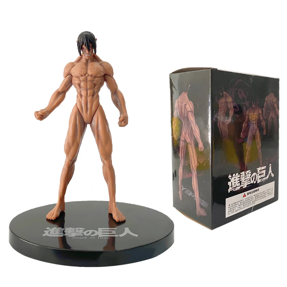 18cm Anime Attack On Titan Figure Toy Standing Action Captain Levi Doll PVC Model High-quality Exquisite Ornaments Collect Gifts