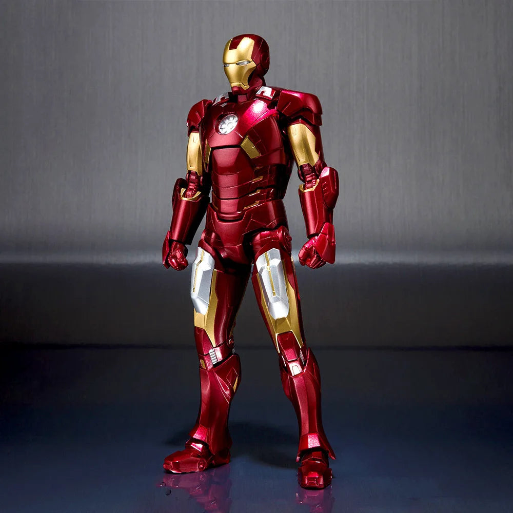 Iron Man MK20 Anime Figure MK7 Action Model Children Collectible Toys Gift