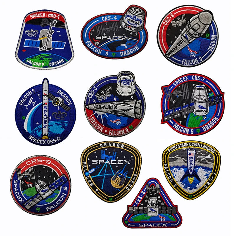 3D Space Station Patch
NASA SpaceX Patch
Embroidered Space Patch
CRS Space Station Embroidery
Hook and Loop Space Patch
Space Station Armband Patch
NASA Patch 8x8cm
SpaceX Embroidered Badge
3D Space Station Badge
Space Exploration Patch