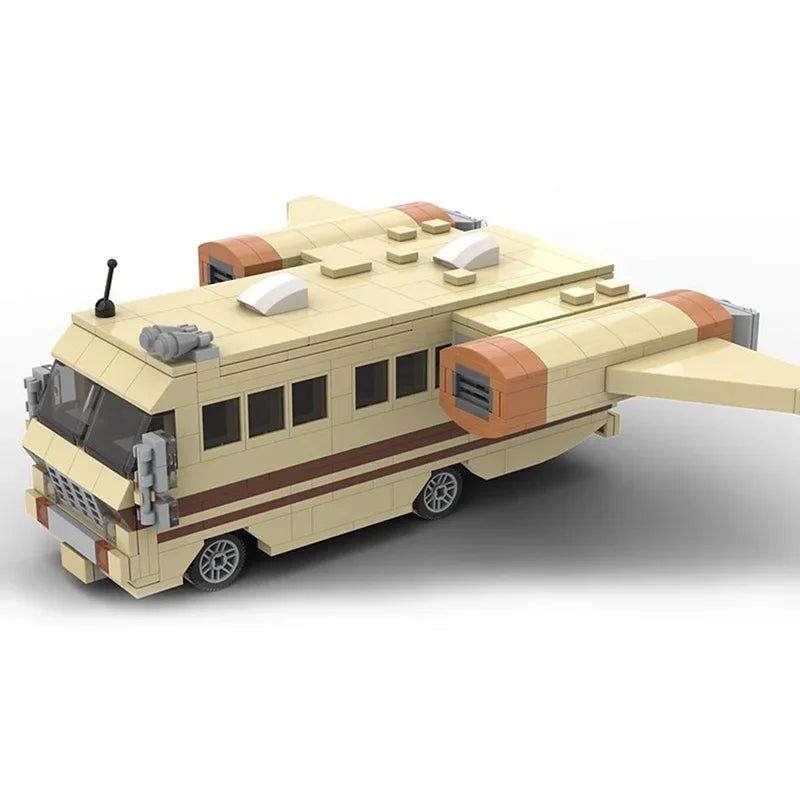 MOC Spaceballs Eagle-5 Breaking Bad Van RV Spaceship Building Block Set Flying Vehicle Camping vehicle Brick Toy Kids Gift