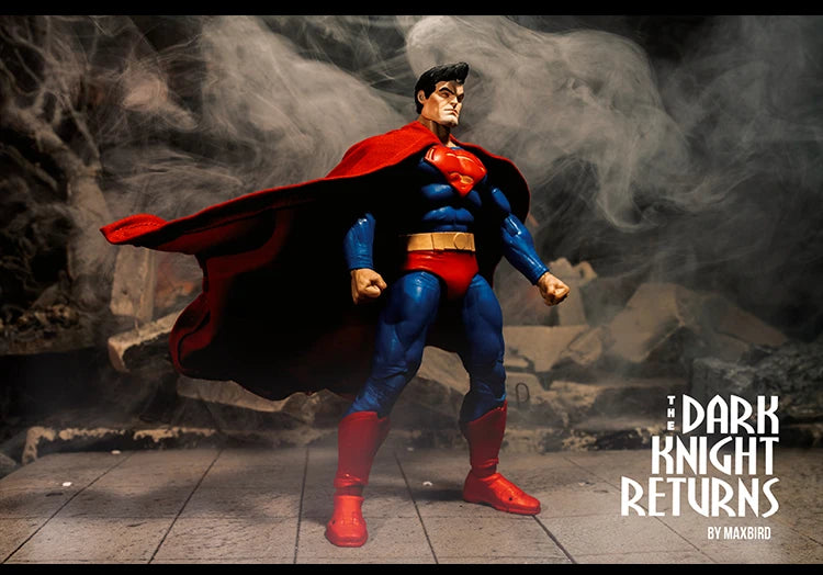 JLDZ Custom 1/12 Scale Male Soldier DC Comics Superheroes Cloak Model For Dark Knight Returns Batman Superman Action Figure Body
