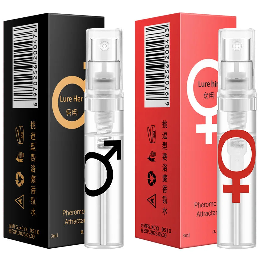 3ml Pheromone Perfume Aphrodisiac Woman Body Spray Perfume Attract Girl Scented Water For Men Lubricants