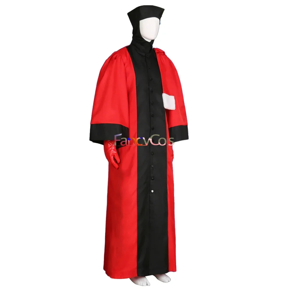 Movie Star Cosplay Trek Q In Judge Robe Cosplay The Next Generation TNG Costumes Halloween Costume Adult Custom Made