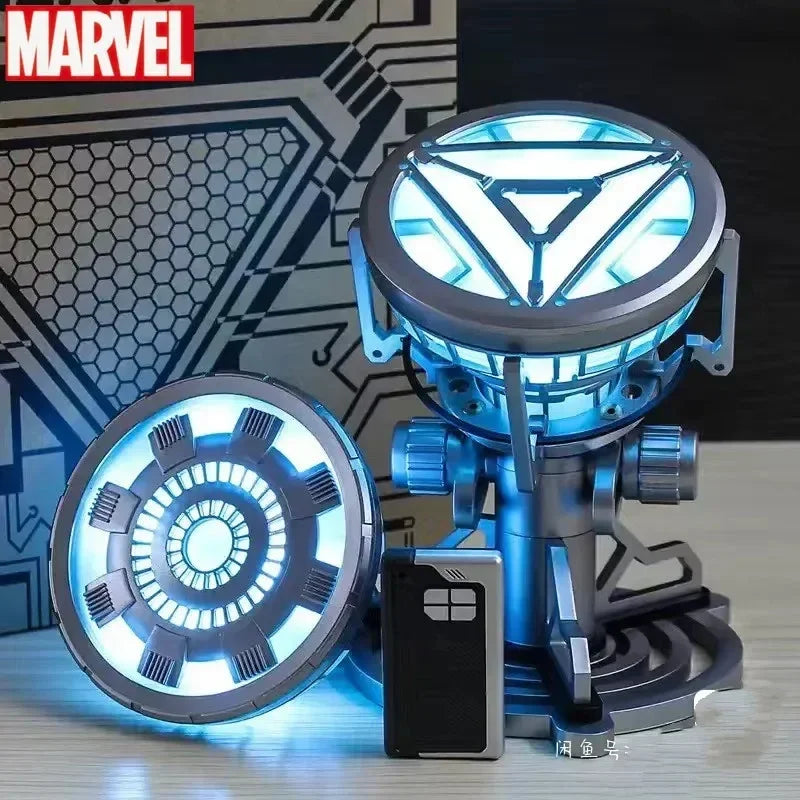 Iron Man Mk50 Reactor 1:1 Wearable Chest Light Marvel Avengers 4 Arc Reactor Tony Stark Heart Of Mark Figure Led Model Toy Gifts