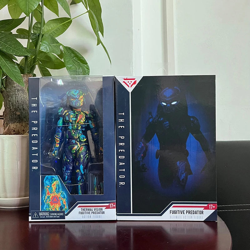 Predator Fugitive Figure Aliens vs Predator Thermal Vision Fugitive Predator Action Figure Model Toys Doll Birthday Gifts