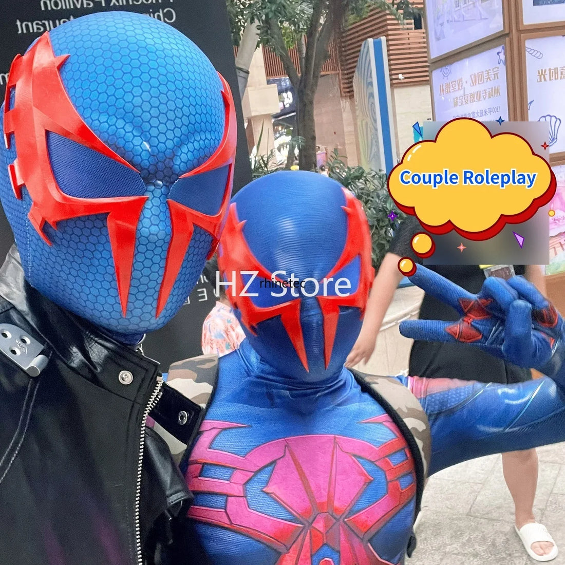 Marvel Spiderman 2099 Mask with Faceshell & Lenses 1:1 3D Handmade Blue Spider-Man Masks Halloween Cosplay Masks for Xmas Gift