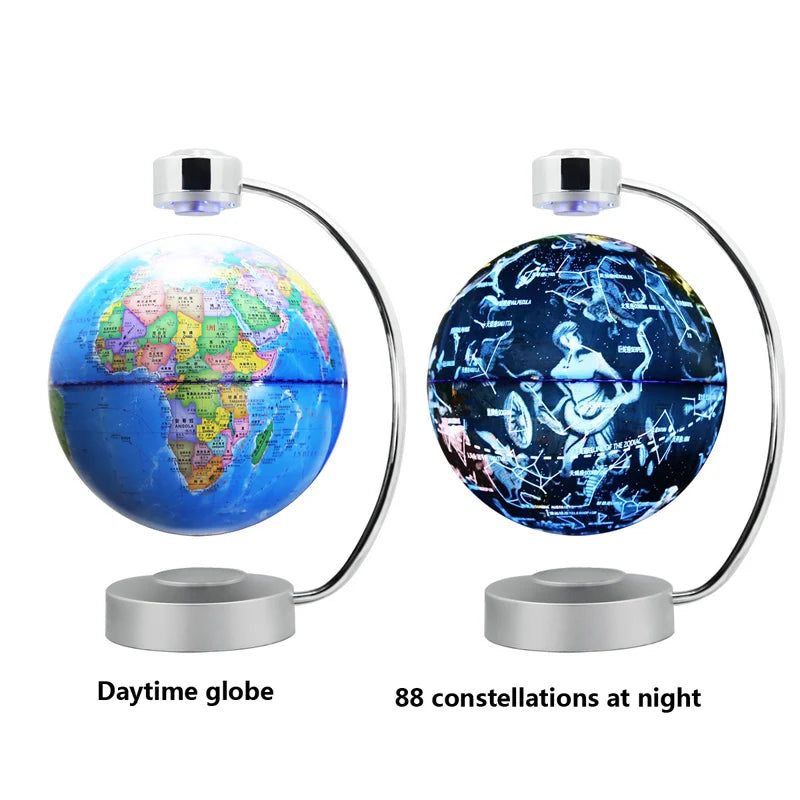 New Strange Magnetic Levitation Globe Constellation Desk Lamp Creative Office Birthday Gift Moon Night Light