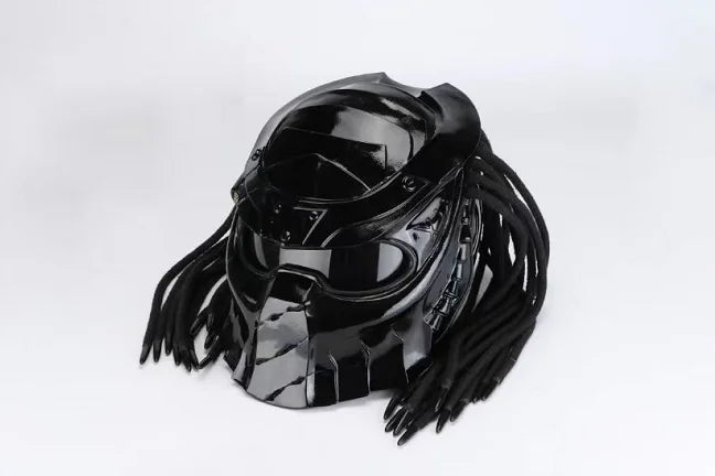 Alien Vs. Predator Design Laser Infrared Motorcycle Riding Helmet for Day and Night Use