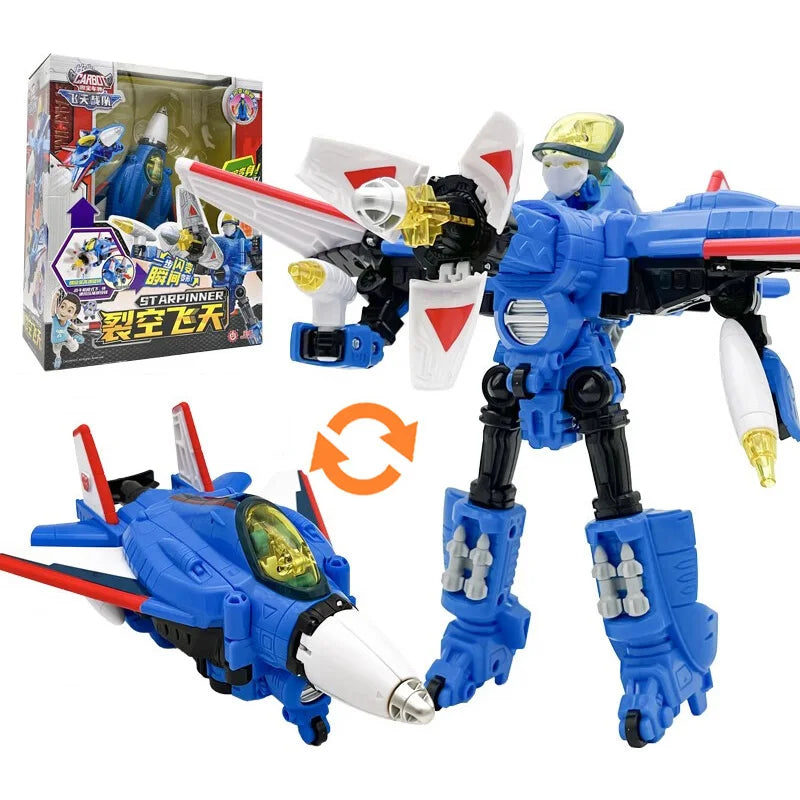 New ABS Hello Carbot Starpinner Transformation Robot Toys Action Figures Two Mode Deformation Car Toy for Children Gift