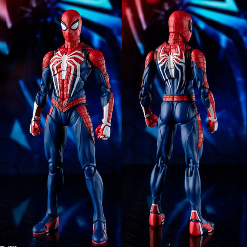 15cm Spider-Man Anime Figure PS4 Games Peter Parker Action Figure PVC Action Statue Collection Model Doll Toys For Kids Gift