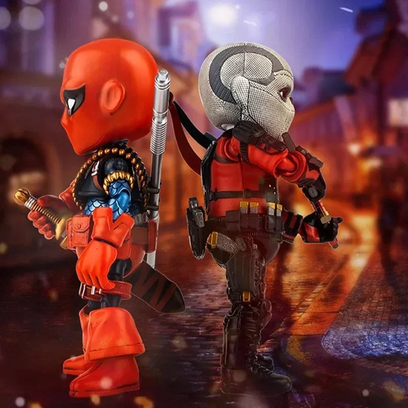 In Stock Original Herocross Dc Anti-Hero Suicide Squad Deadshot Deathstroke 15cm Anime Figure Secret Six Action Figure Kids Toys