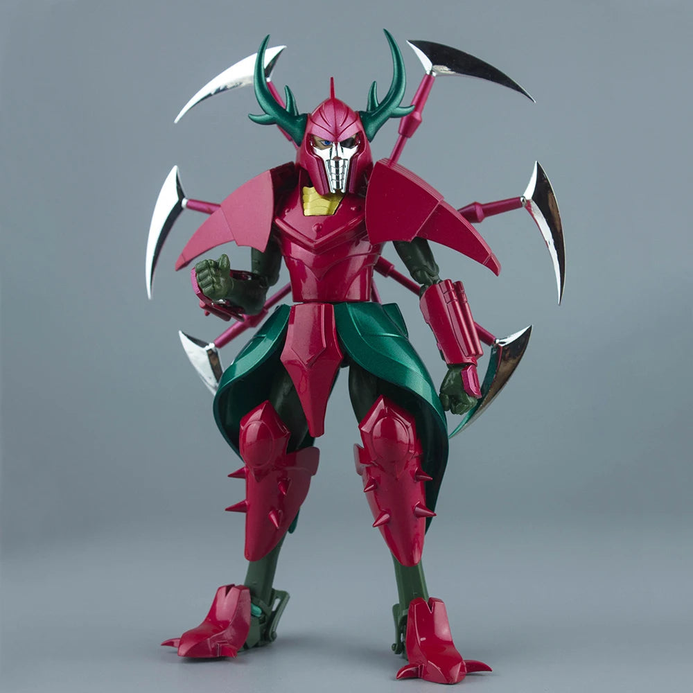 In Stock Lutoys Ronin Warriors Gen Masho Rajura/Anubis Phantom Demon General Demon Sovereign Arago Action Figures Collection Toy