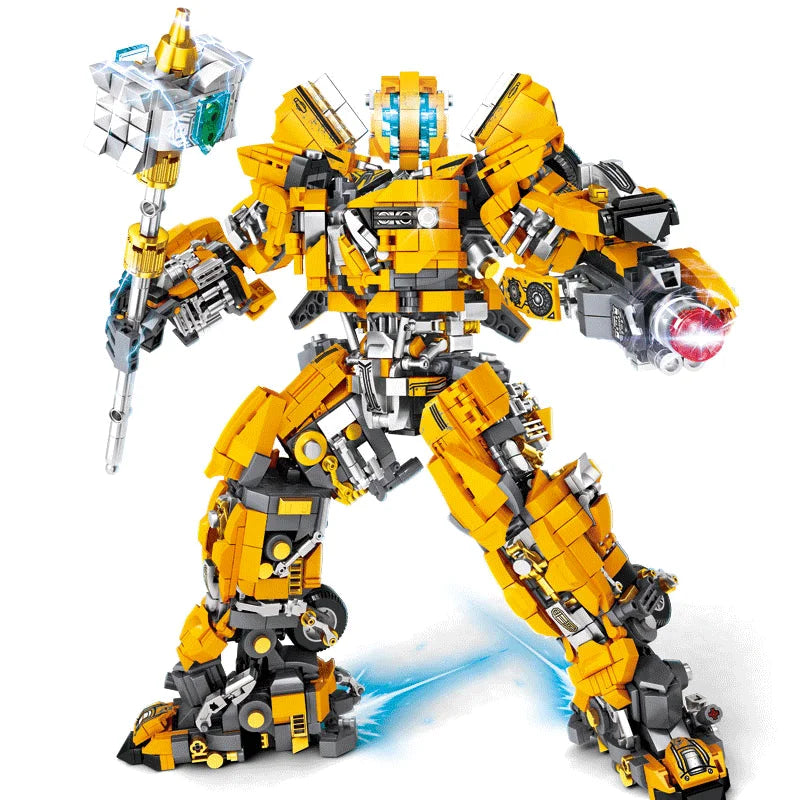 New 2762+Pcs Technical Movie War Deformation Transform Robot Toys Building Blocks Bricks Model Birthday Gifts for Children MOC