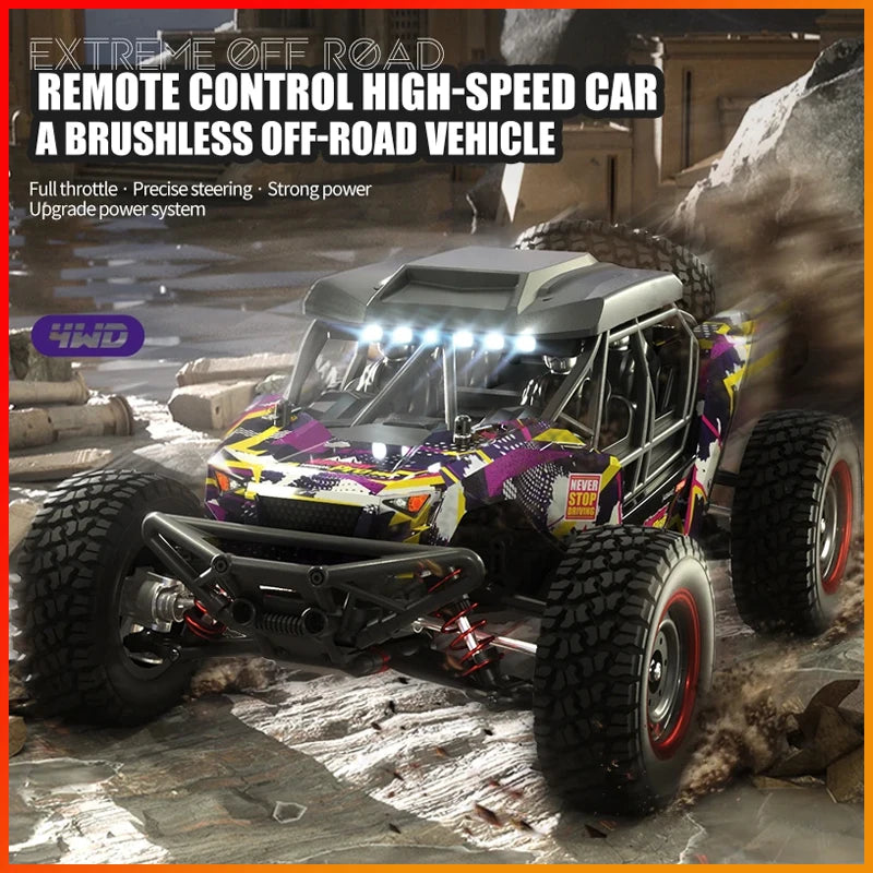 SCY 16106 PRO RC Car 70KM/H 1/16 4WD Off-Road Drift Brushless Electric High Speed Remote Control Vehicle Children Toy Crawler